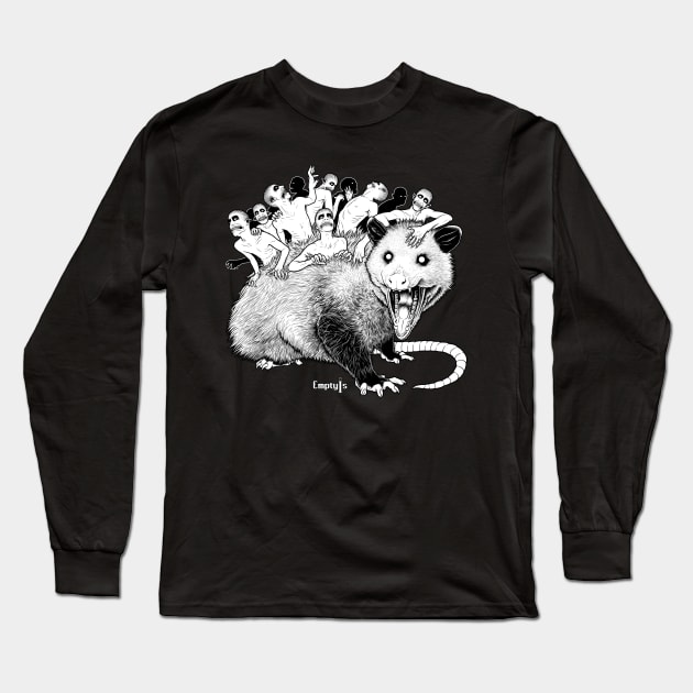 Opossum Long Sleeve T-Shirt by EmptyIs